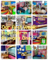 Our first week together in Primary One … 